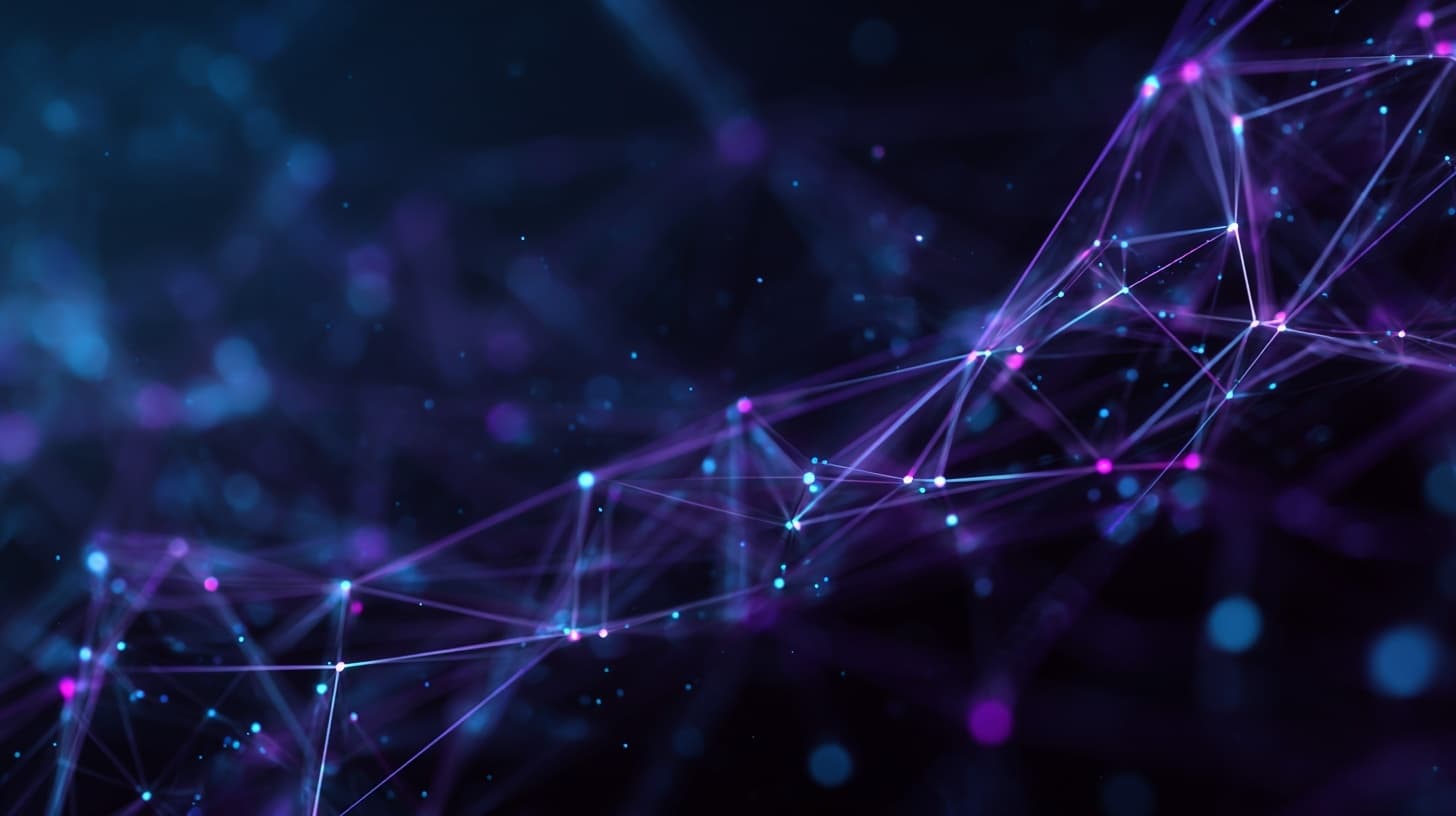 Abstrakt nätverksvisualisering